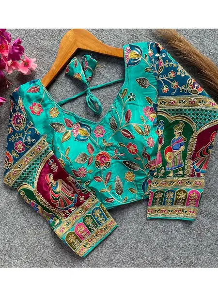 Heavy Pure Crep Wedding Blouses Wholesale Clothing Suppliers In India